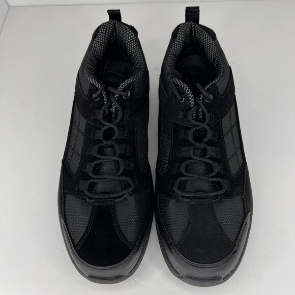 Brahma Mens MNBR0241000 Black Adan Steel Toe Slip Resistant Size 10.5 Work Shoes - Picture 4 of 10